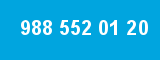 988 552 01 20 988 552 01 20